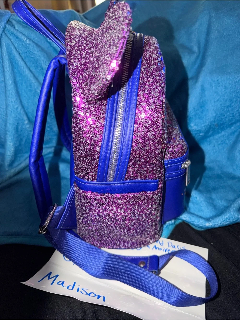 Loungefly Disney Parks Paris anniversary bag